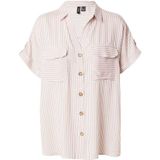 VERO MODA - VMBUMPY SS SHIRT WVN NOOS - Dames - Blouses
