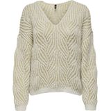 ONLY - ONLELIN LIFE LS V-NECK CC KNT - Dames - Gebreide truien