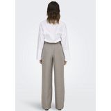 Only Onllinda Hw Str Mel Pants Tlr Noos Dames Broeken Fungi Melange