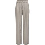 Only Onllinda Hw Str Mel Pants Tlr Noos Dames Broeken Fungi Melange