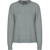 Pieces - Malou - Vest - Grijs - 65% Gerecycled Polyester