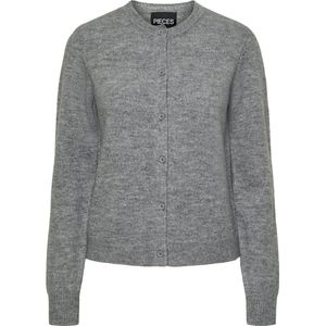 Pieces - Malou - Vest - Grijs - 65% Gerecycled Polyester