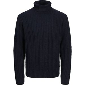 Jack&jones - Jprblatrent Knit Cable Roll Neck Bf Ln - Heren - Gebreide Truien