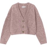Cardigan - V-hals - Lange Mouwen - Geribbelde Manchetten - Gerecycled Polyester
