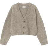 Cardigan - V-hals - Lange Mouwen - Geribbelde Manchetten - Gerecycled Polyester