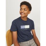 Jack Jones - Jorfrederiksberg Box Tee Ss c n Sn Jnr - Jongens - t-Shirts