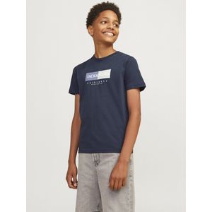 Jack Jones - Jorfrederiksberg Box Tee Ss c n Sn Jnr - Jongens - t-Shirts