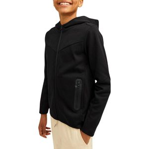 Jack and Jones Junior - Hoodie - Groen - Interlock - Lange Mouwen