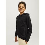 Jack and Jones Junior - Hoodie - Blauw - Interlock - Lange Mouwen
