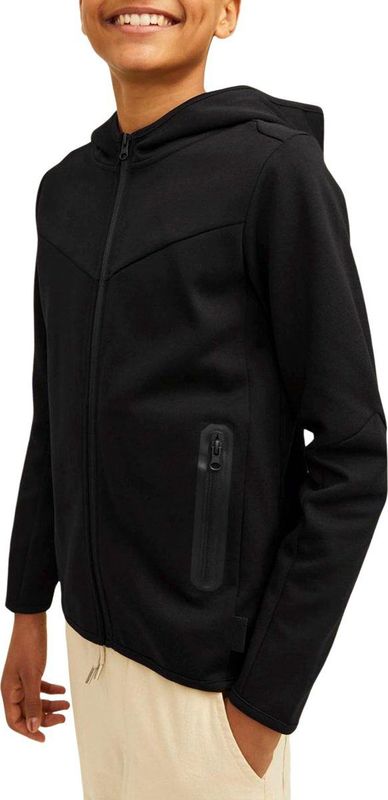 Jack and Jones Junior - Hoodie - Blauw - Interlock - Lange Mouwen