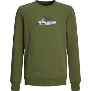 Jack&jones - Jcomountain Logo Sweat Crew Neck Sn Jnr - Jongens - Sweaters