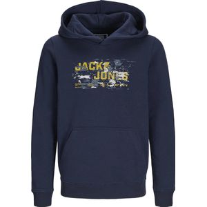 Jack&jones - Jcooutdoor Logo Sweat Hood Sn Jnr - Jongens - Sweaters