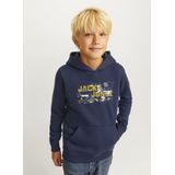 Jack&jones Junior Jcooutdoor Logo Sweat Hood Sn Jnr Jongens Trui