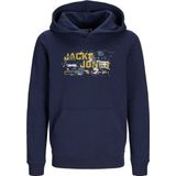 Jack&jones Junior Jcooutdoor Logo Sweat Hood Sn Jnr Jongens Trui