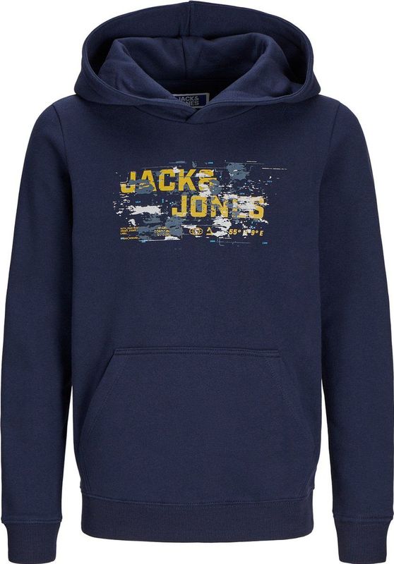 Jack&jones Junior Jcooutdoor Logo Sweat Hood Sn Jnr Jongens Trui