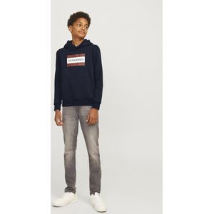 Jack&jones - Jorfrederiksberg Box Sweat Hood Sn Jnr - Jongens - Sweaters