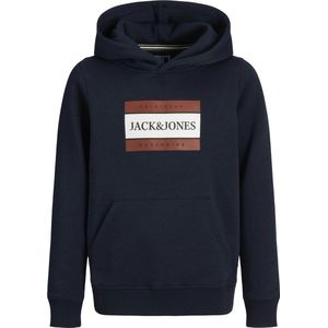 Jack&jones - Jorfrederiksberg Box Sweat Hood Sn Jnr - Jongens - Sweaters
