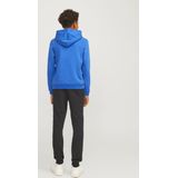 Jack and Jones Junior - Slim Fit Broek - Zwart - Loopback Sweatstof