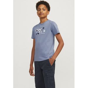 Jack Jones - Jcooutdoor Logo Tee Aw24 Ss Crew Sn Jnr - Jongens - t-Shirts