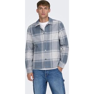 Only&sons - Onsmace Life Ls Check Overshirt - Heren - Overhemden