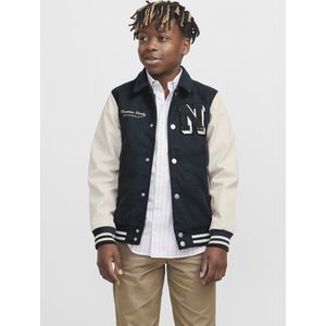 Jack & Jones - Junior Winterparka - Zwart - BLACK BLOCKING