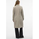 Vmfortunesara - Jas - Lang - Omkeerbaar - Knoopsluiting - Voorzakken