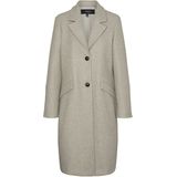 Vmfortunesara - Jas - Lang - Omkeerbaar - Knoopsluiting - Voorzakken