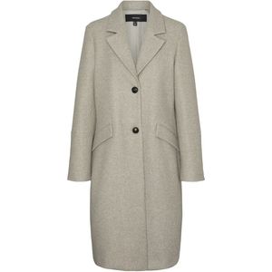 Vmfortunesara - Jas - Lang - Omkeerbaar - Knoopsluiting - Voorzakken