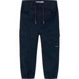 Cargo Broek - Blauw - Katoen - Verstelbare Taille