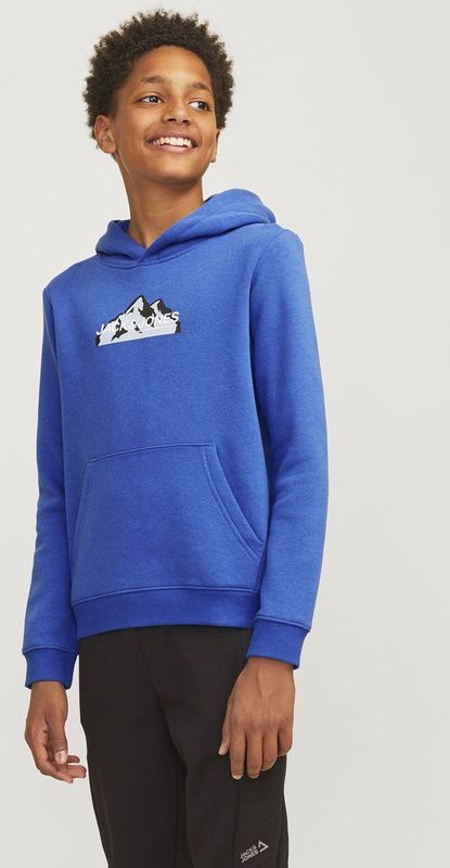 Jack & Jones Jcomountain Logo Sweat Hood Sn Mni Jongens Trui
