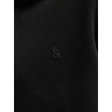 Jack & Jones Junior - JJEPAULOS POLO SS NOOS JNR - Poloshirt - Zwart - Slim Fit