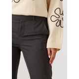 OBJECT - OBJLISA SLIM PANT - Pantalon - Zwart - Polyester