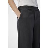 Object - Objlisa Wide Pant - Wijde Broek - Grijs - Dames
