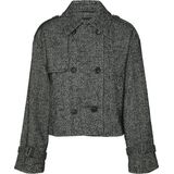 Vmmattie - Jas - Kort - Gespreide Kraag - Lange Mouwen - Knoopsluiting