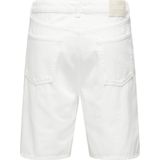 Denim Shorts - Lichtblauw - Katoen - Mid Waist - Loose Fit