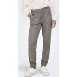 Only - onlkelda-emery MW Pull-Up Pants - Broek - Grijs - Dames