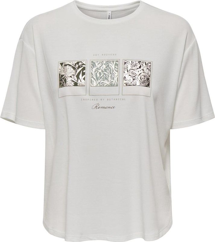 ONLY Kurzarmshirt »ONLFREE LIFE S/S BOTANICAL TOP BOX JRS«