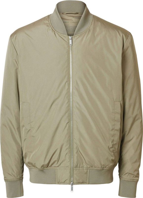 Selected - Harchive Spring Bomber - Jas - Beige - 100% Polyester