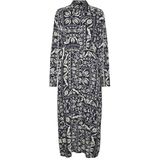 Jurk - Gidde Aya - Viscose - 7/8 Lengte - Normale Pasvorm - Lange Mouw