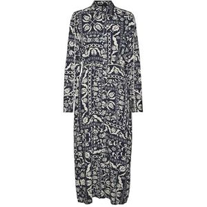 Jurk - Gidde Aya - Viscose - 7/8 Lengte - Normale Pasvorm - Lange Mouw