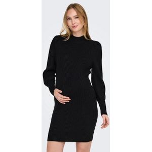 ONLY MATERNITY - Jurk - Hoge Hals - Lange Mouwen - Mini-lengte - Regular Fit