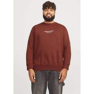 Jack&Jones - Sweater - Rood/Bruin - Katoen/Polyester