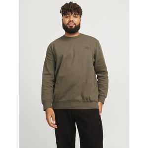 Jack&jones - Jprblachad Branding Sweat Crew Nec Pls - Heren - Sweaters