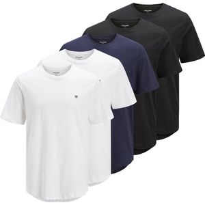 Jack Jones Jprblabrody Tee Ss Crew Neck 5pk Mp Noos Heren t-Shirt