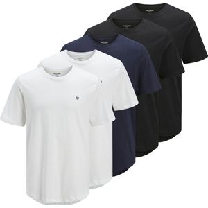 Jack Jones Jprblabrody Tee Ss Crew Neck 5pk Mp Noos Heren t-Shirt