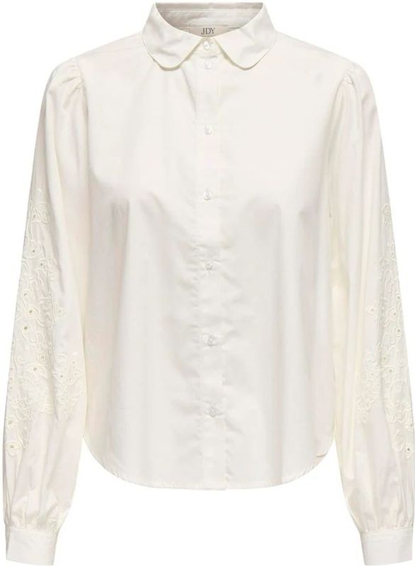 JDY - Blouse - Ecru - Met Boorduursel