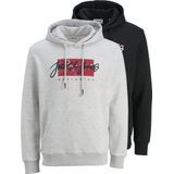Jack & Jones Hoodie Tiley Kapuzenpullover Doppelpack