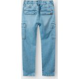 Nameit Cargo Jeans - Tapered Fit Met Cargozakken - Slijtageplekken