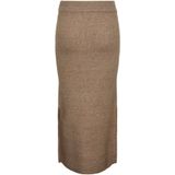 PIECES - PCNIKO HW KNIT ANKLE SKIRT BC - Dames - Rokken