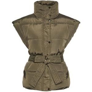 Pieces - Bodywarmer - Met Riem - Knoop-Ritssluiting